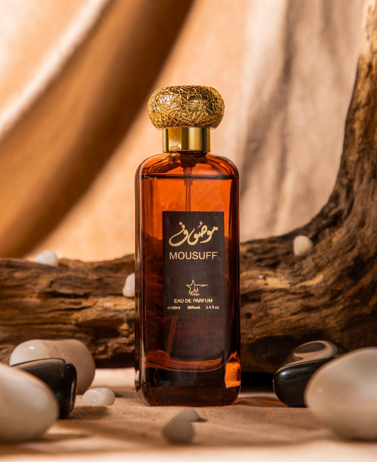 Комплект от 4 ориенталски парфюма (2 дамски + 2 мъжки) - Mousuff Brown + Mousuff Red + Mousuff Pink + Mousuff Blue