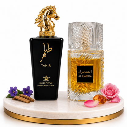 Комплект от 2 мъжки ориенталски парфюма 100ML - Tahir + Al Hamra