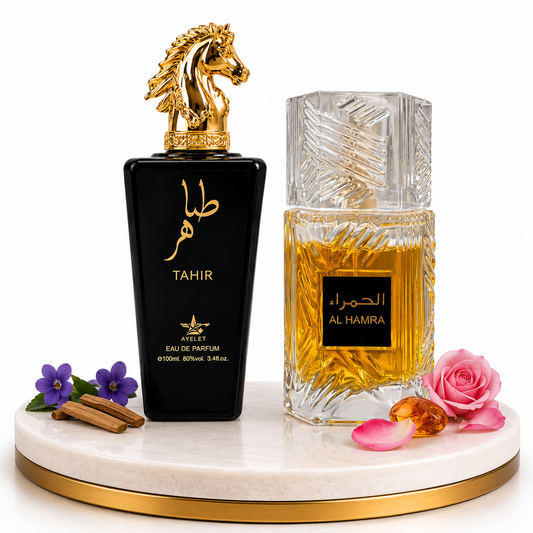Комплект от 2 мъжки ориенталски парфюма 100ML - Tahir + Al Hamra