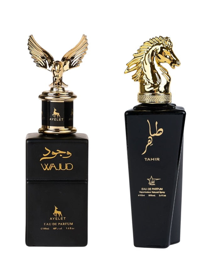 Комплект от 2 мъжки ориенталски парфюма - Wajud + Tahir 