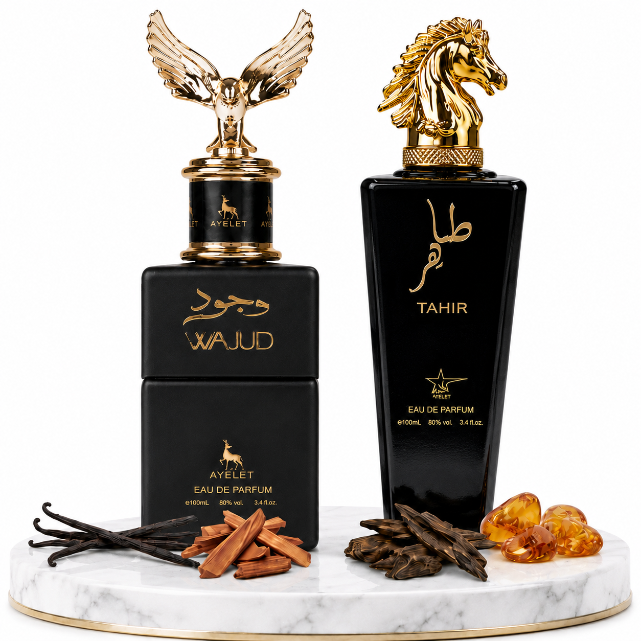Комплект от 2 мъжки ориенталски парфюма 100ML - Wajud + Tahir