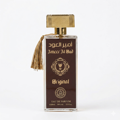 Комплект от 4 арабски мъжки парфюма 100ML - Ameer Al Arab Elixir + Dirham Oud + Al Hamra + Ameer Al Oud Original