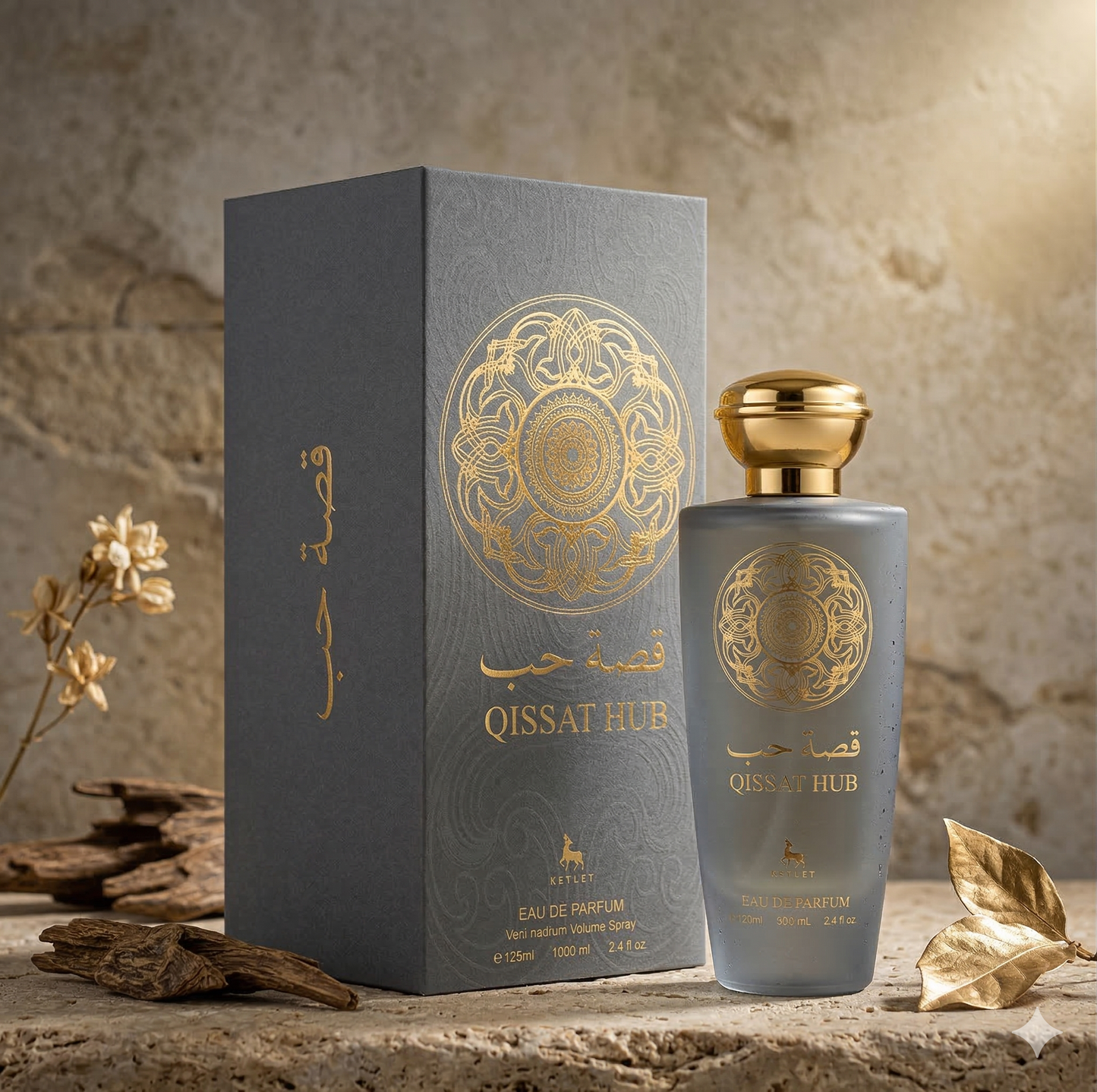 Парфюм Qissat Hub Grey 100ML