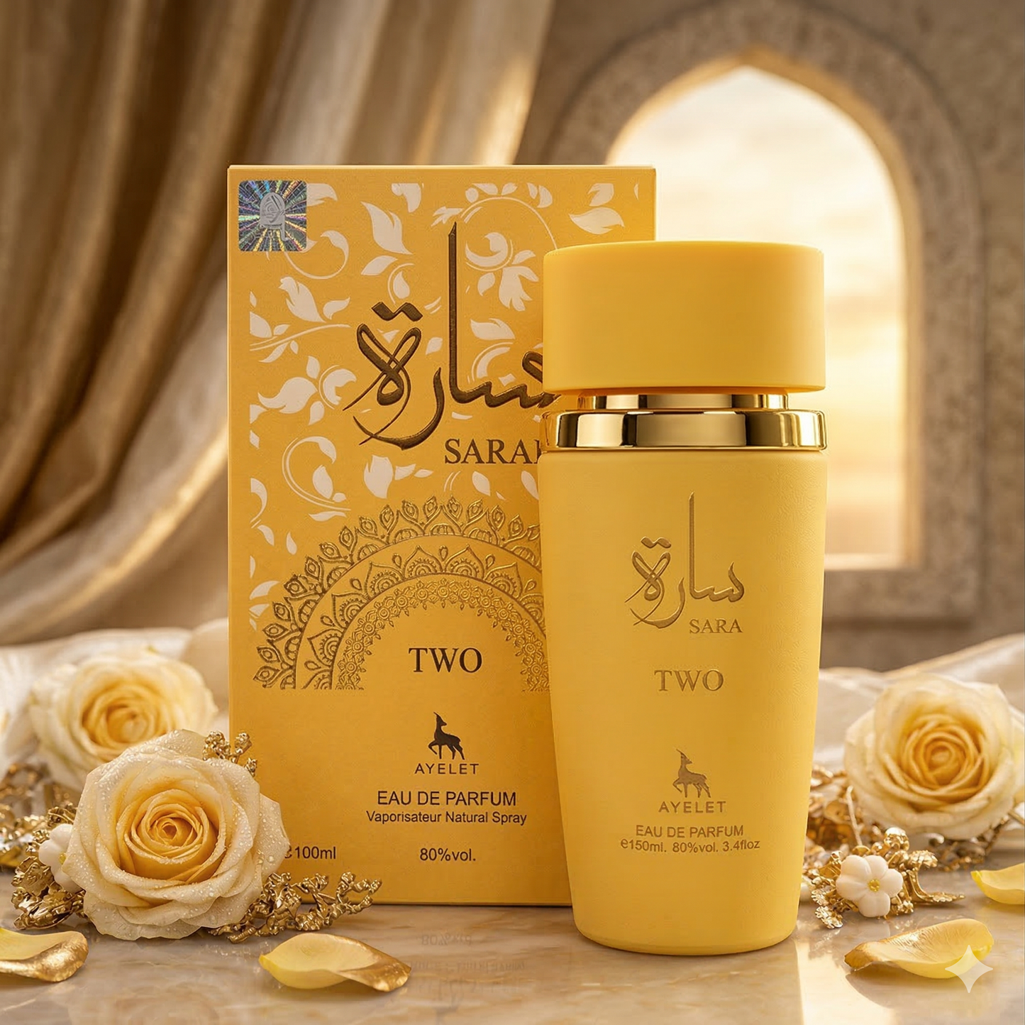 Комплект от 2 ориенталски парфюма (1х Мъжки + 1х Дамски) – 100 ml - Al Maliki + Sara Two