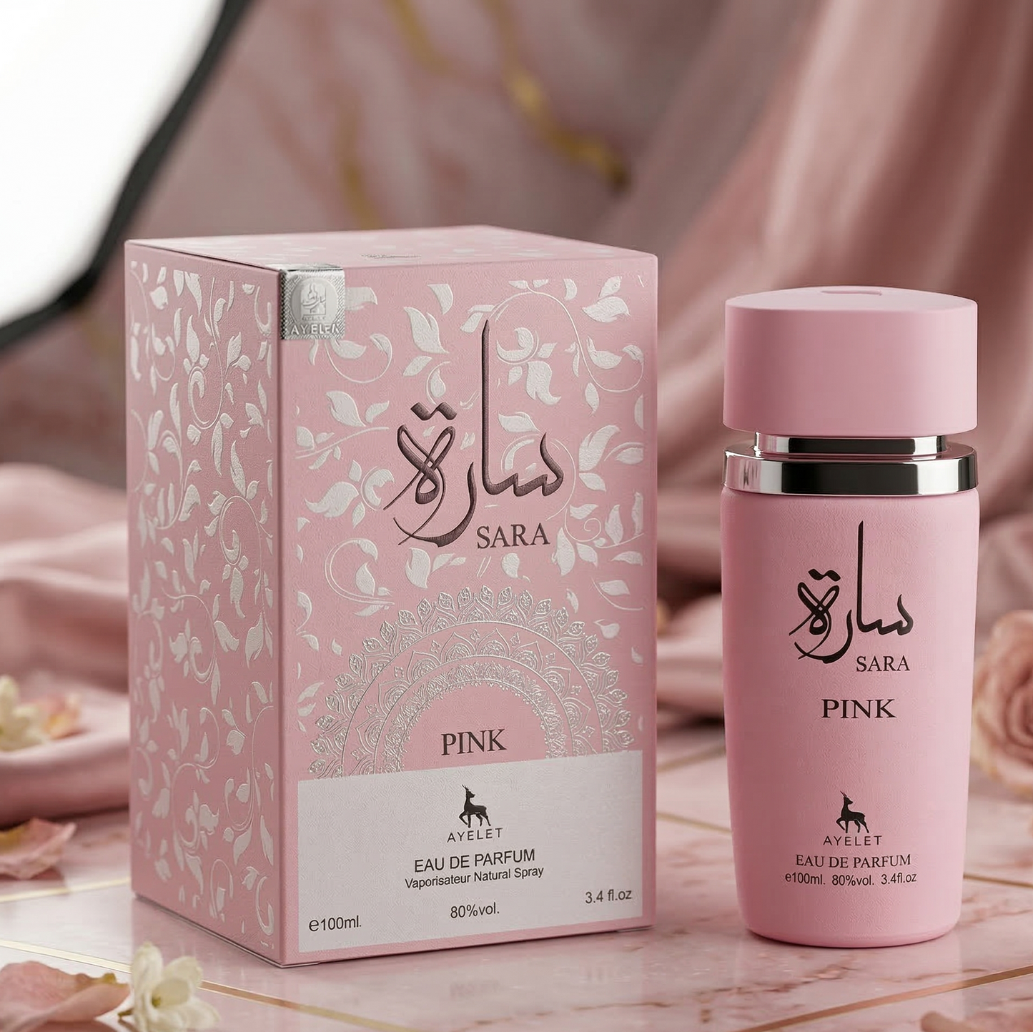 Комплект от 2 ориенталски парфюма (1х Мъжки + 1х Дамски) – 100 ml - Maliki + Sara Pink