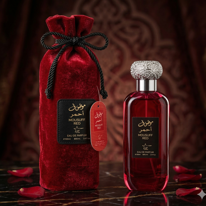 Комплект от 4 арабски дамски парфюма 100ML - Ameerat Al Sharq + Mousuff Red + Mousuff Pink + Sara Candy