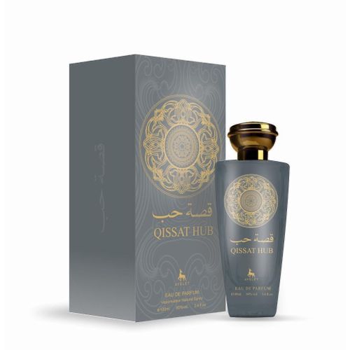 Комплект от 4 ориенталски парфюма (2 дамски + 2 мъжки) - Attar Gissah Blue + Qissat Hub Gray + Qissat Hub Red + Attar Gissah Red