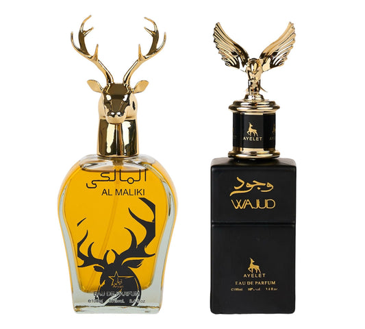 Комплект от 2 мъжки ориенталски парфюма - Maliki + Wajud 